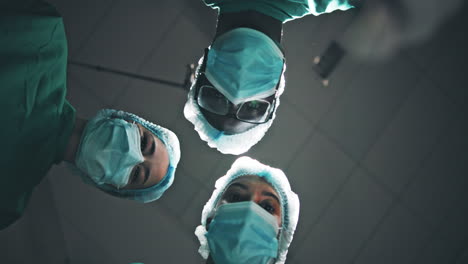 medical team preparing for surgery
