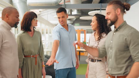 trabajo en equipo, colaboración y manos de negocios