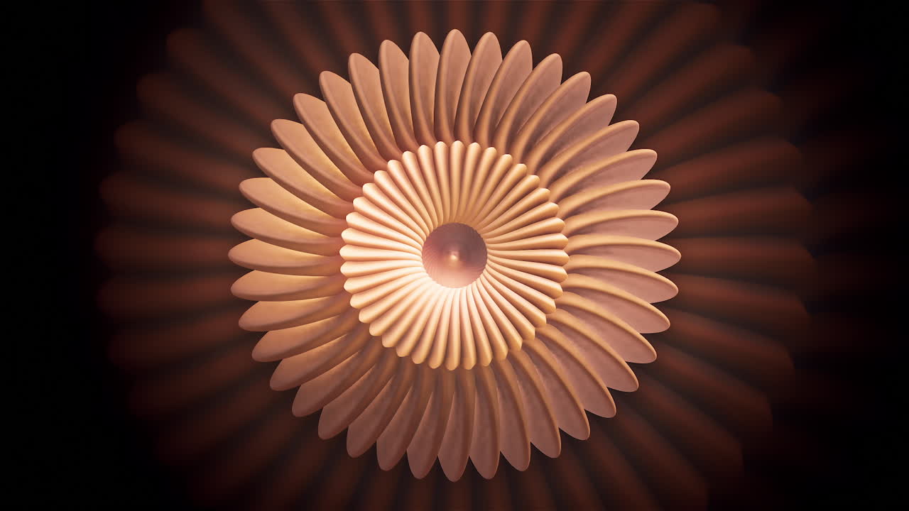 diseño floral geométrico abstracto