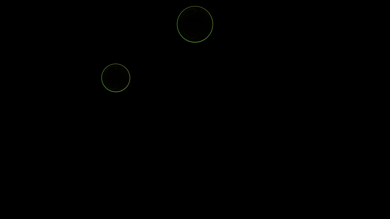 검은색 배경에 서클 아이콘 애니메이션을 로드합니다.