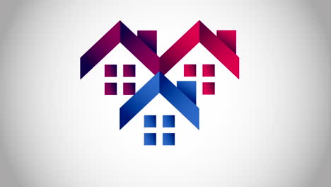 animación de video de la casa del estado real