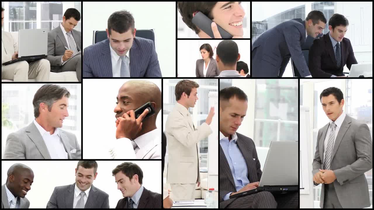 열심히 일하는 남자들