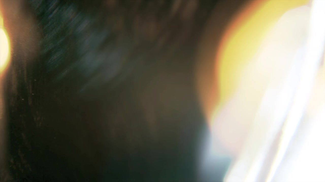 Sobreposição de vazamentos de luz abstratos e reflexos de lente