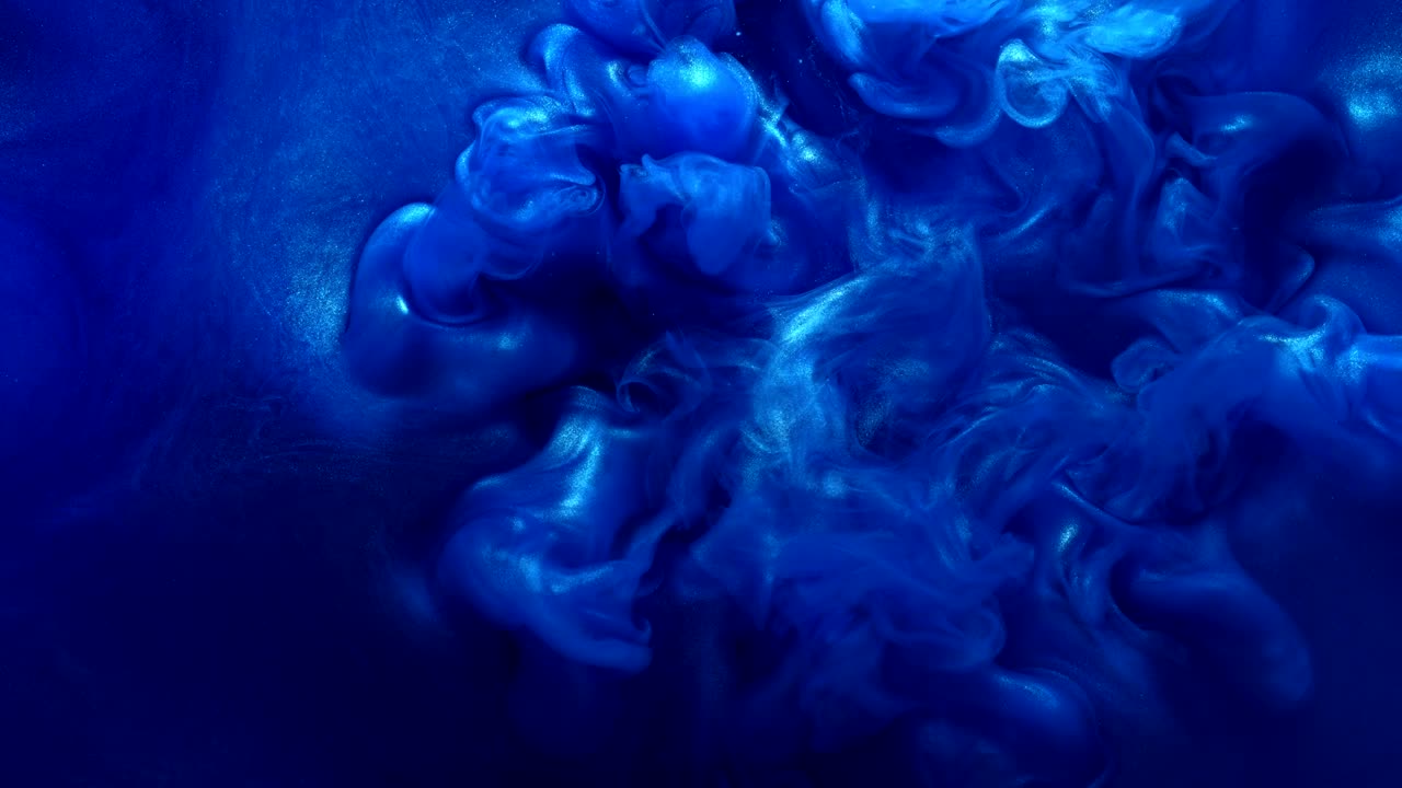 액체 폭발 네이비 블루 글리터 액체 운동