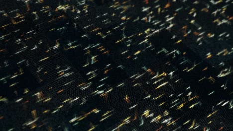 fondo de la matriz de datos digitales abstractos