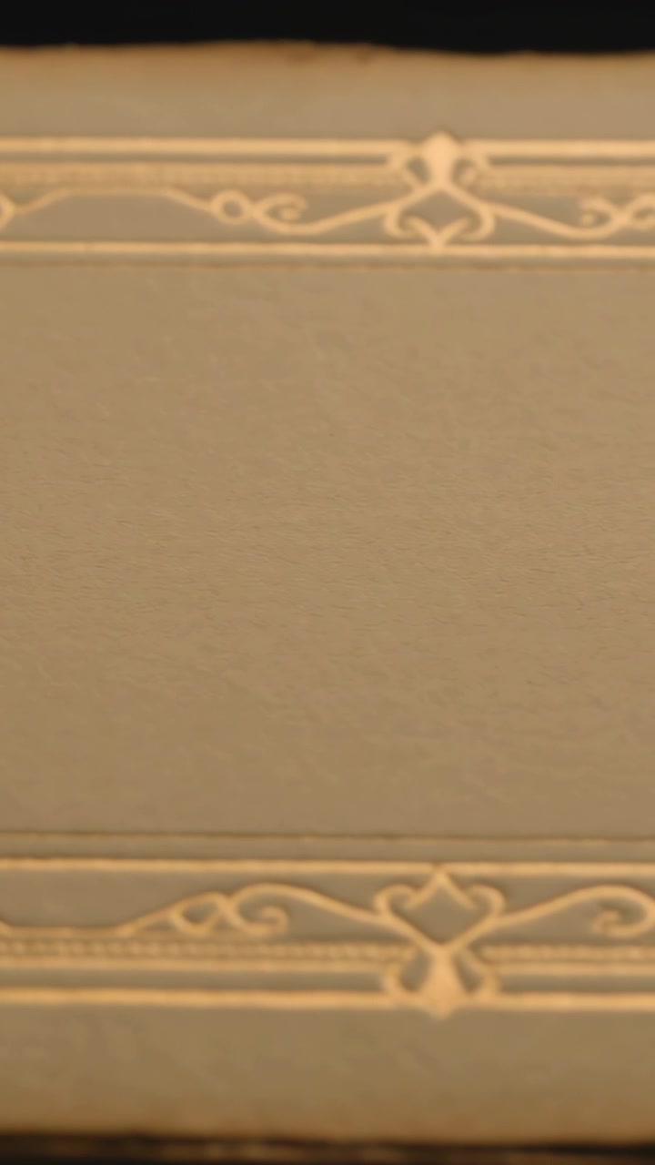 Video verticale: Primo piano interno con la telecamera che si sposta su un pannello beige per evidenziare la modanatura.