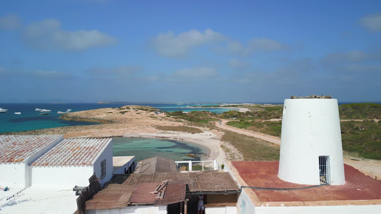 해변에서 산에 스페인어 finca