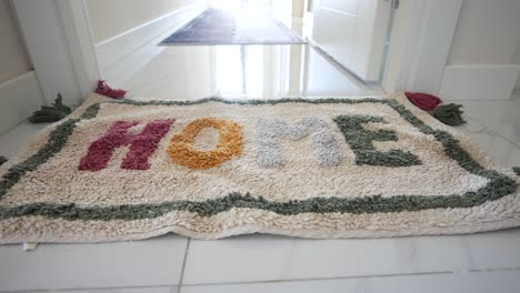 welcome home doormat