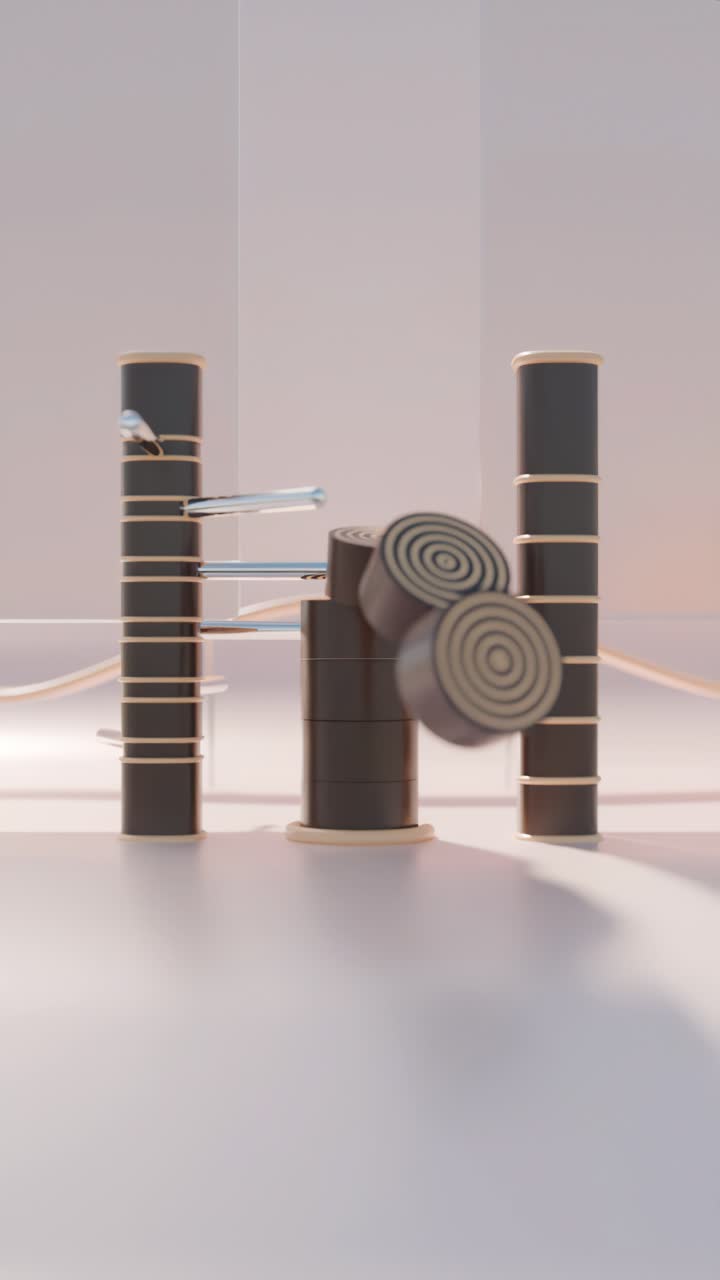 현대 화장품 포장 모형