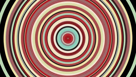 círculo colorido con movimiento giratorio hipnótico, generado por computadora. representación 3d del fondo de vórtice abstracto