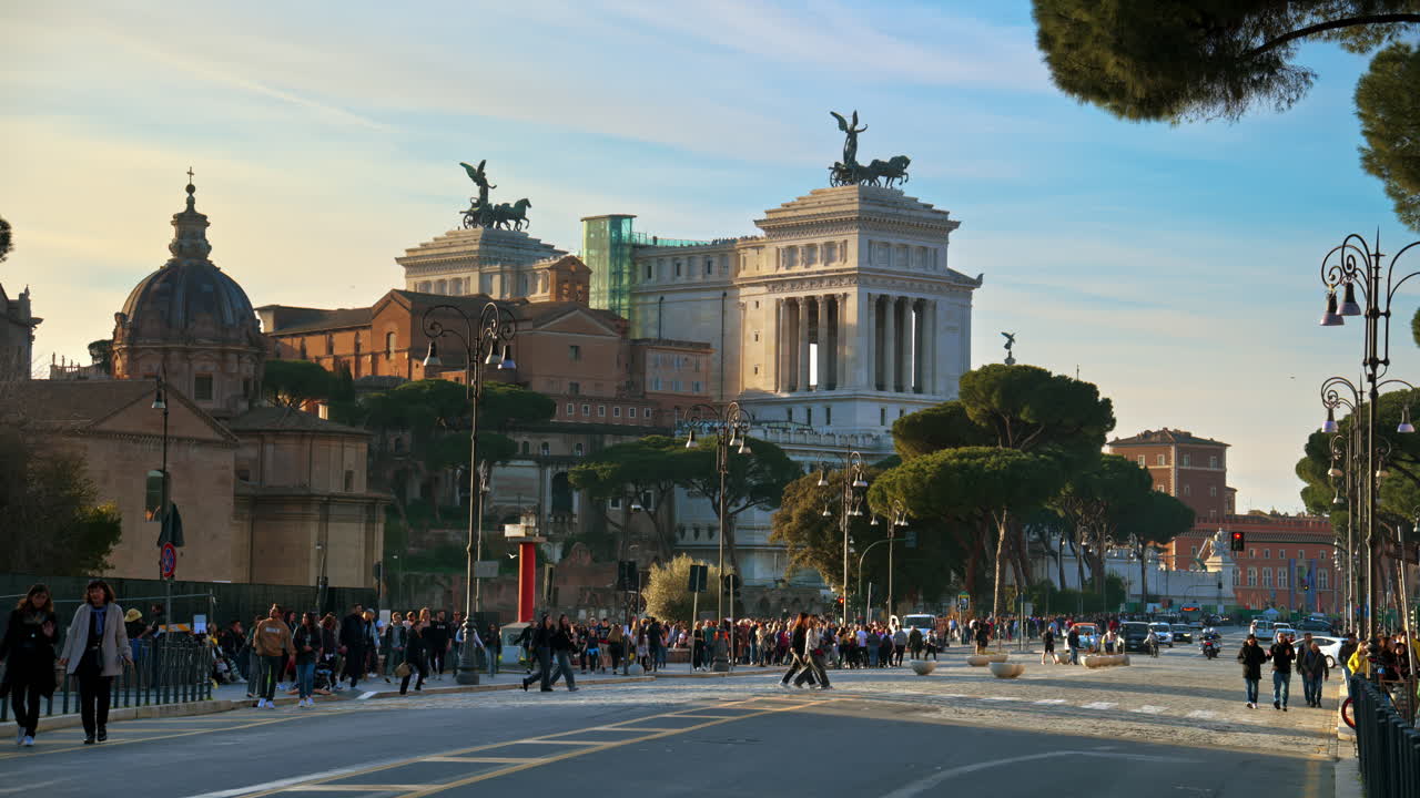 Gatebilde av Monumentet til Victor Emmanuel II, Roma, Italia