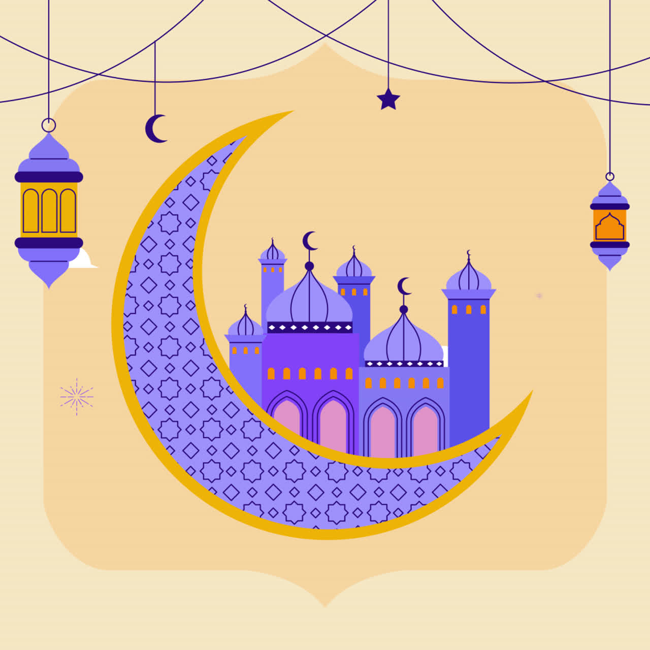diseño de celebraciones islámicas