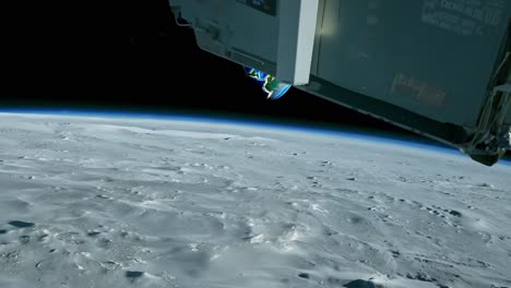 la tierra vista desde el espacio