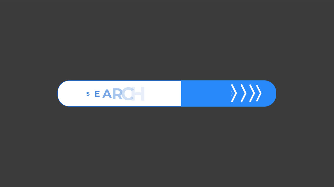 Search Bar User Interface Element on Gray Background