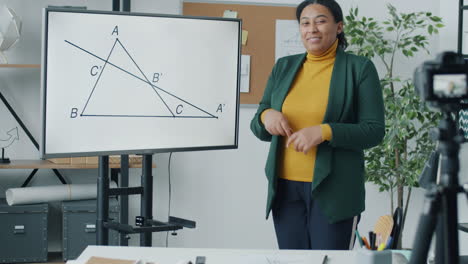 online geometry lesson: triangle properties