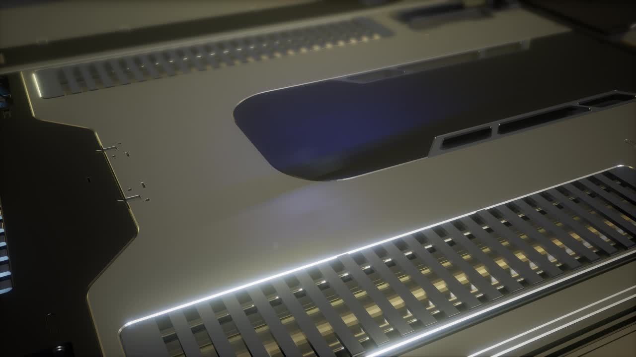 미 과학 금속 배경