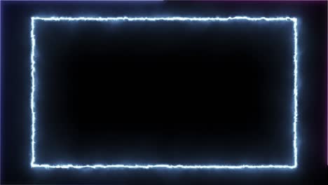 abstract seamless background blue purple spectrum looped animation ultraviolet light glowing neon line or web neon box pattern led screens projection technology.