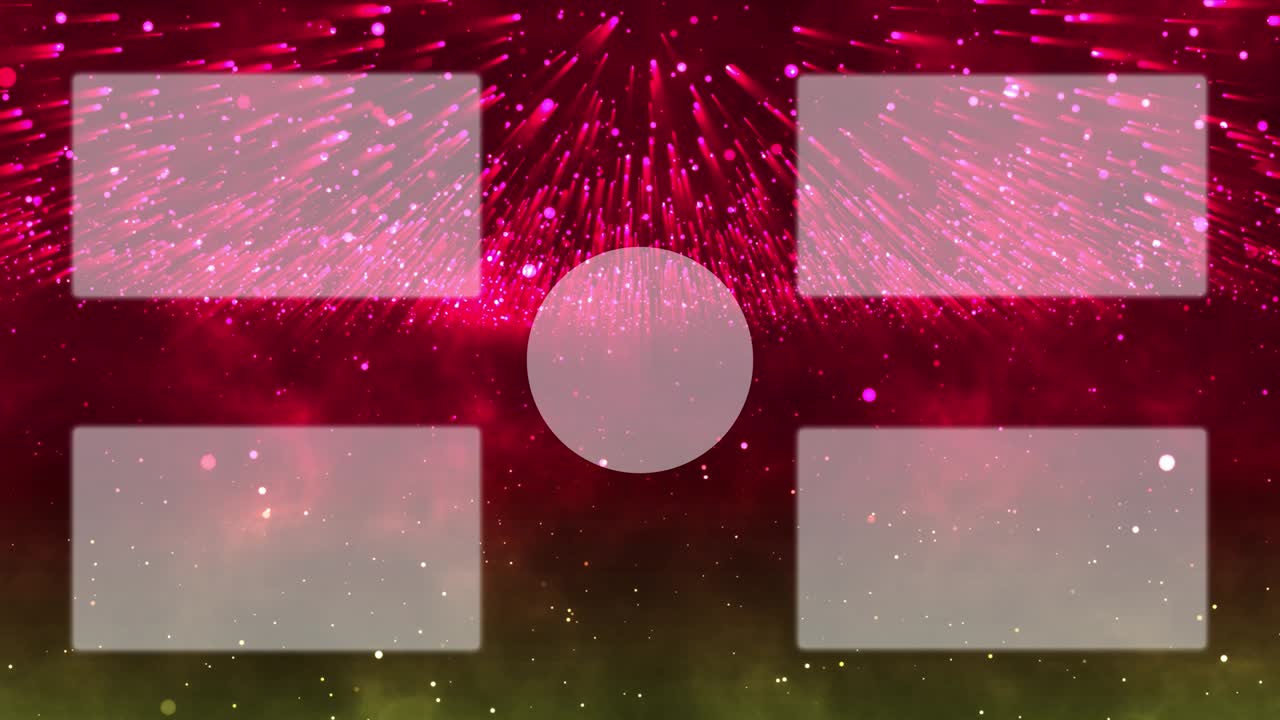 환상적인 라이트 엔드 카드 엔딩 스크린 모션 그래픽