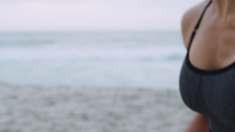 Fitness,-woman-and-running-on-the-beach