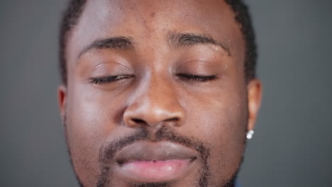 close-up portrait of a man