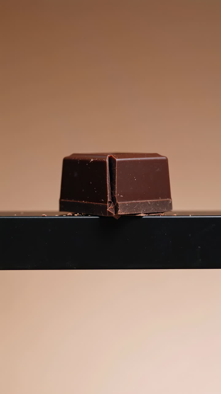 Breaking Dark Chocolate