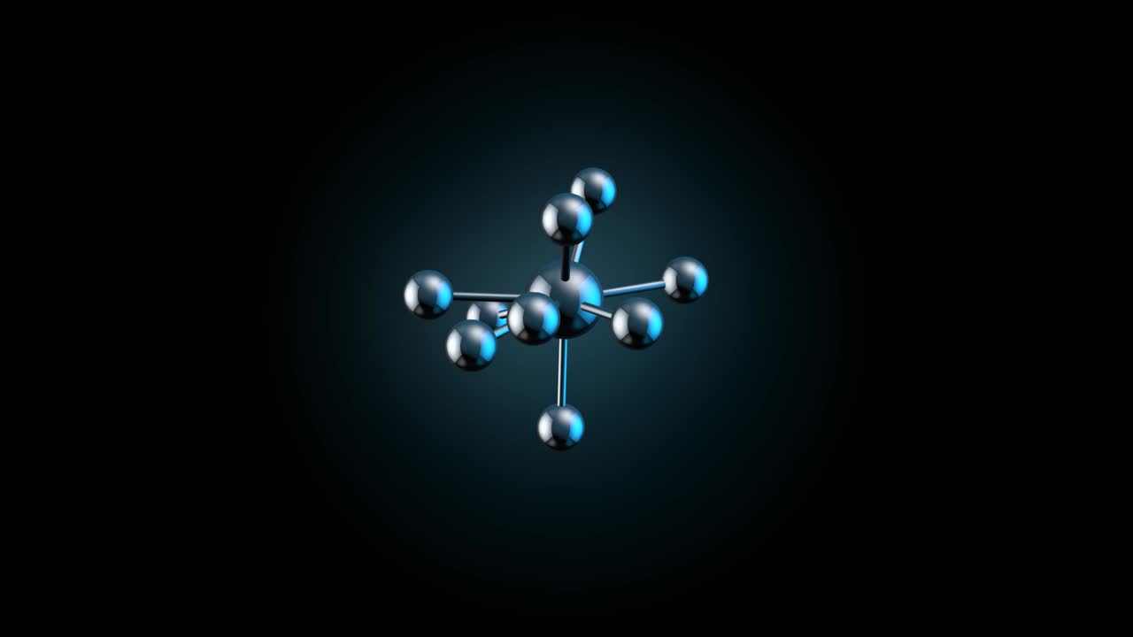 ilustración de la estructura molecular