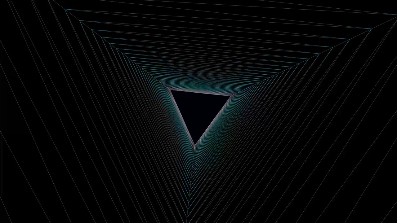 Abstract seamless tunnel motion background 4k