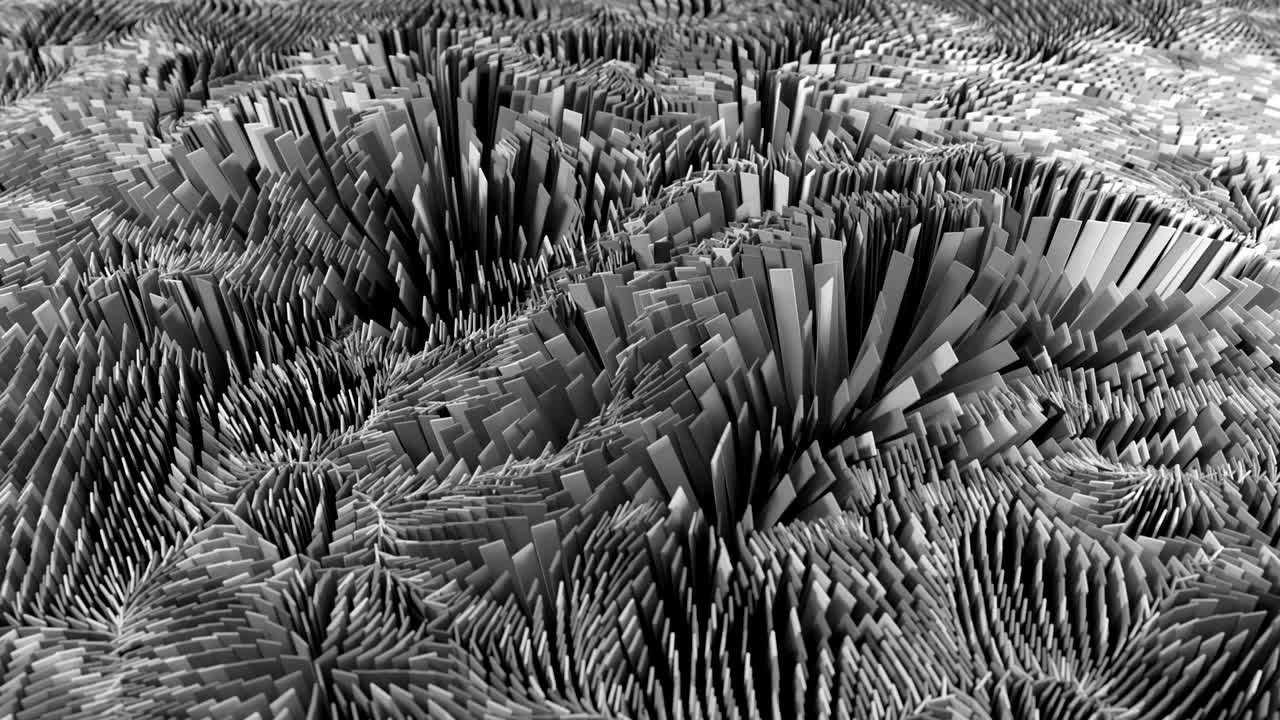 4K Abstract Geometry Background.