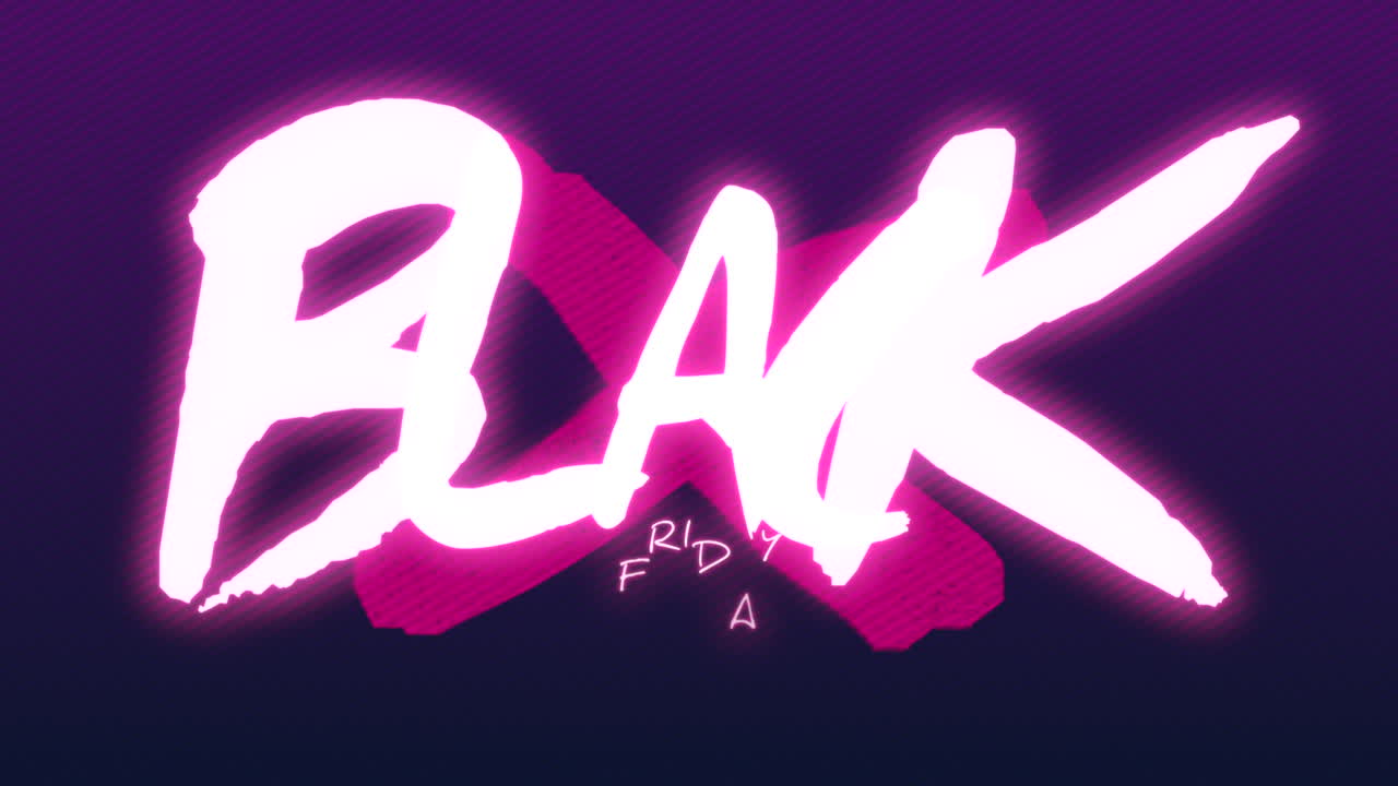 네온 빨간 십자가: 보라색에 다시 금요일