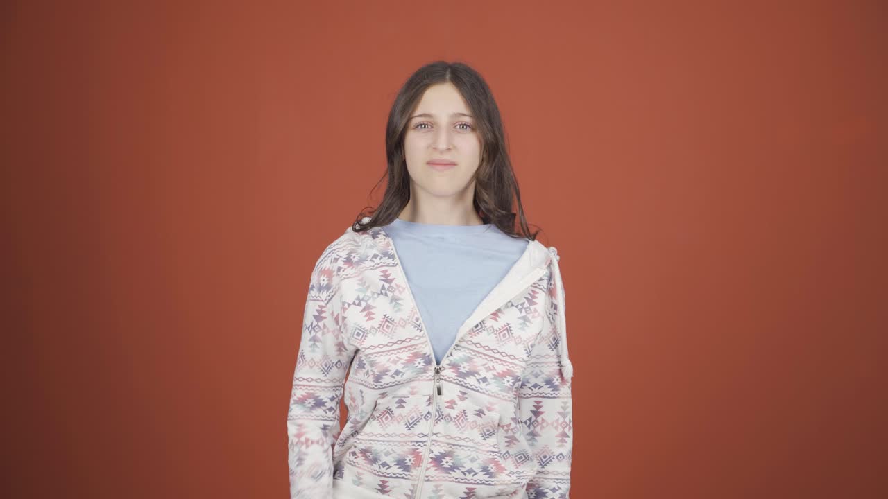 침 ⁇ 을 원하는 젊은 여성.