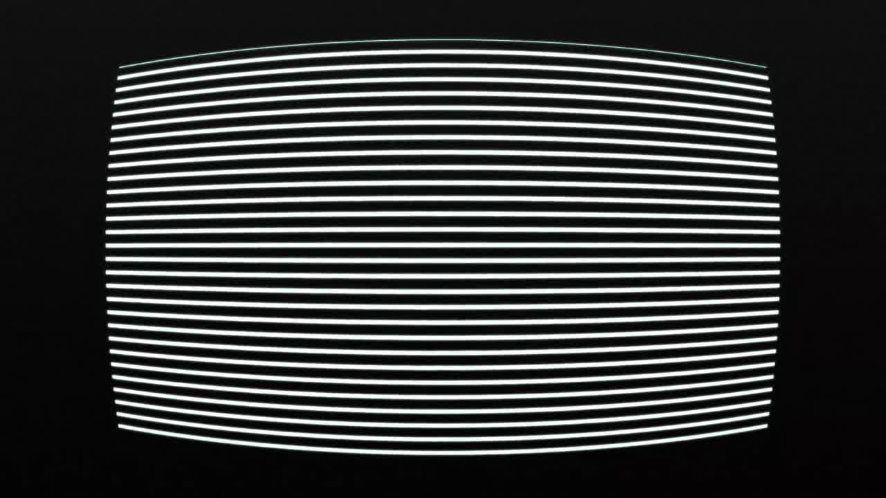 Animation of multiple parallel black and white lines moving in seamless loop