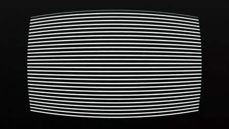 Animation of multiple parallel black and white lines moving in seamless loop