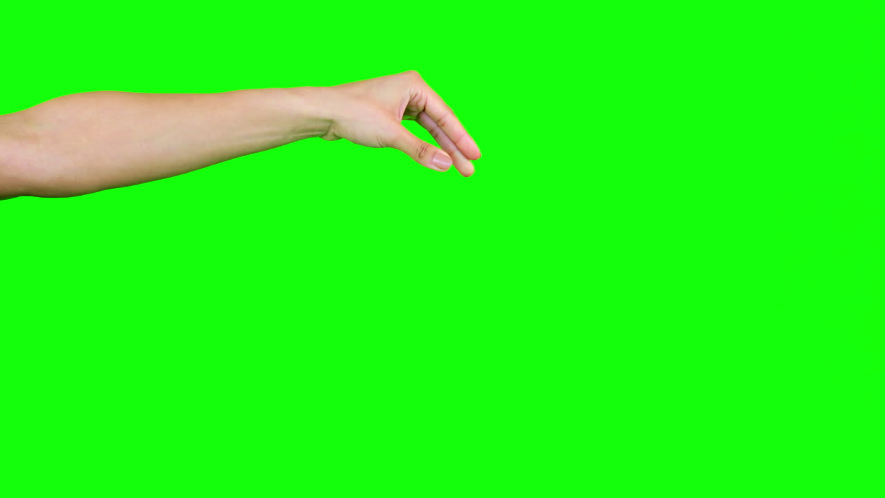 여성 손으로 지폐를 떨어뜨리는 모습