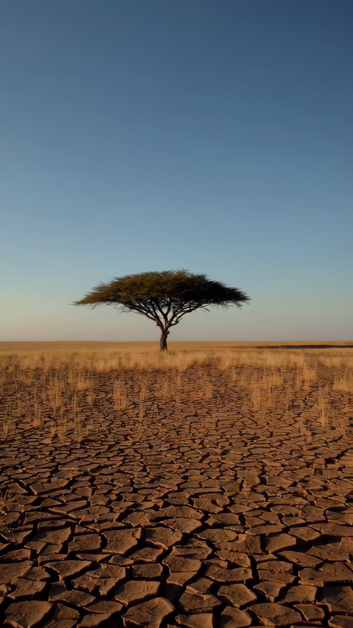Lonely Tree in a Dry Land