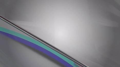 animación de un prisma brillante claro que se mueve sobre puntos de luz