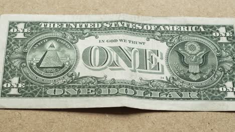 back of one dollar bill of the united stated 4k