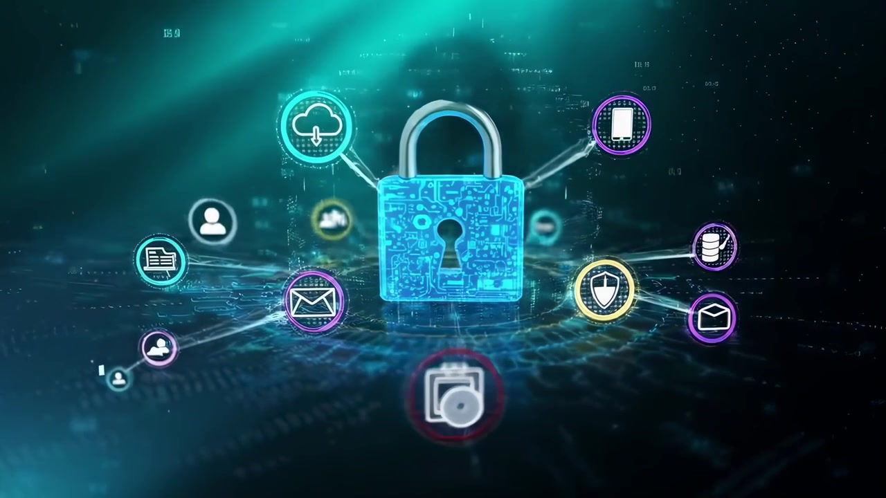 Digital Padlock Protecting Data and Network Connections
