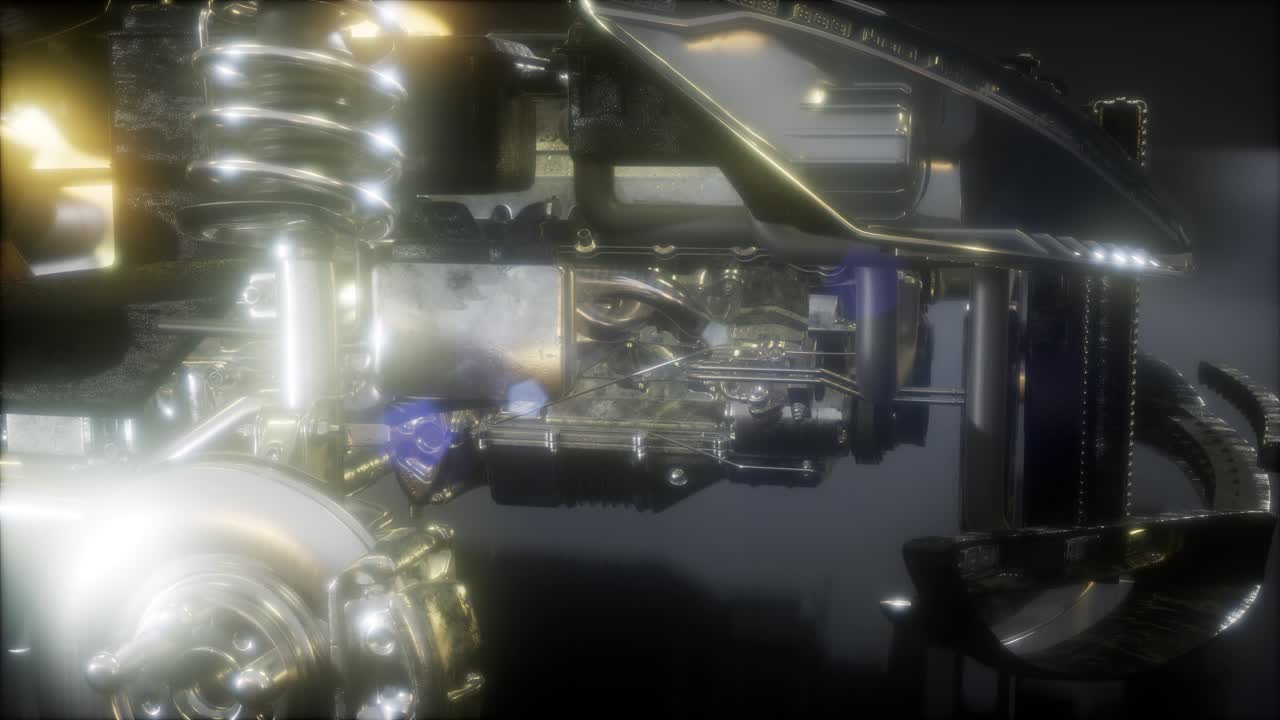 자동차에서 볼 수 있는 엔진과 다른 부분