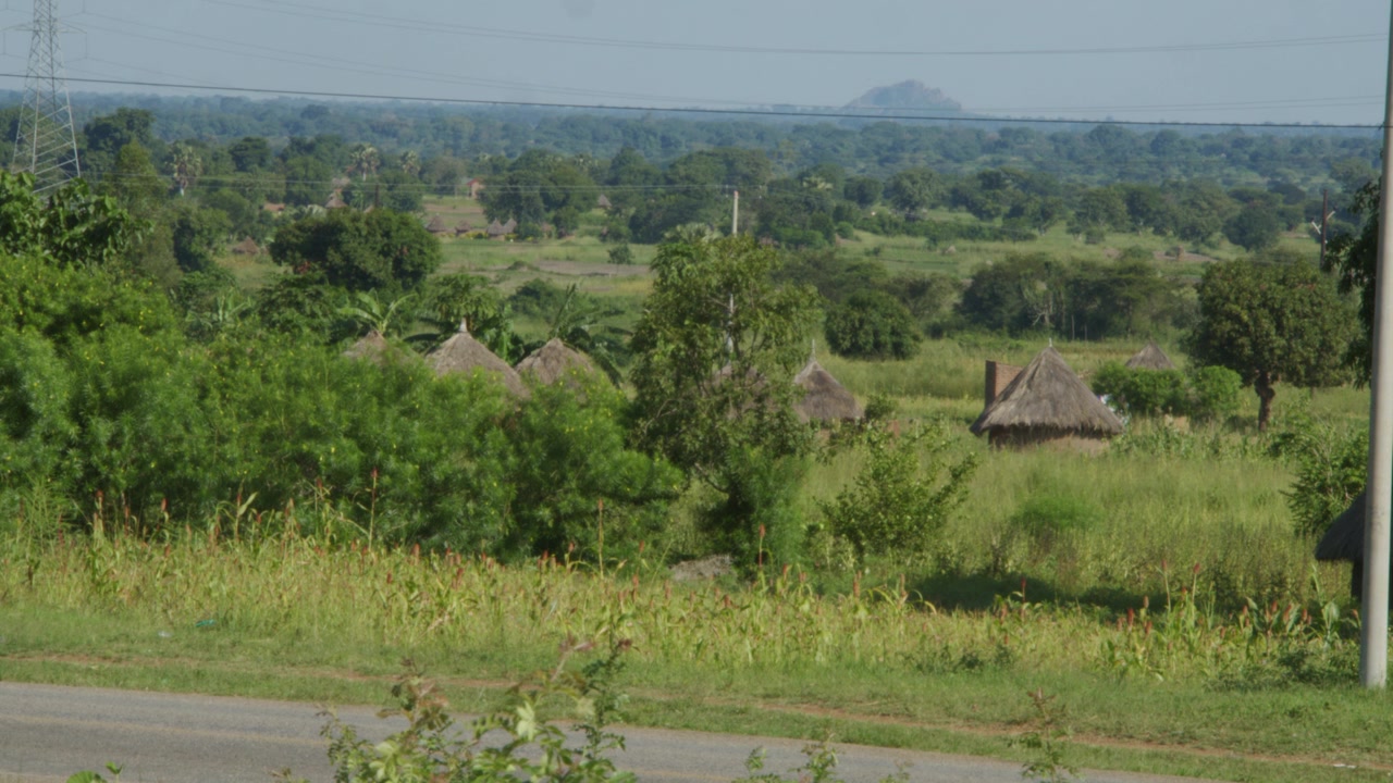 Afrikansk landsby i Uganda 2