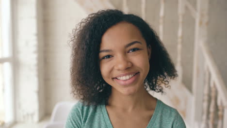 smiling teenage girl