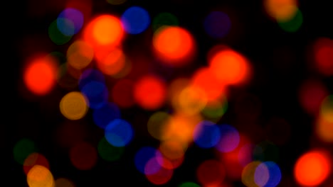 luces de colores bokeh