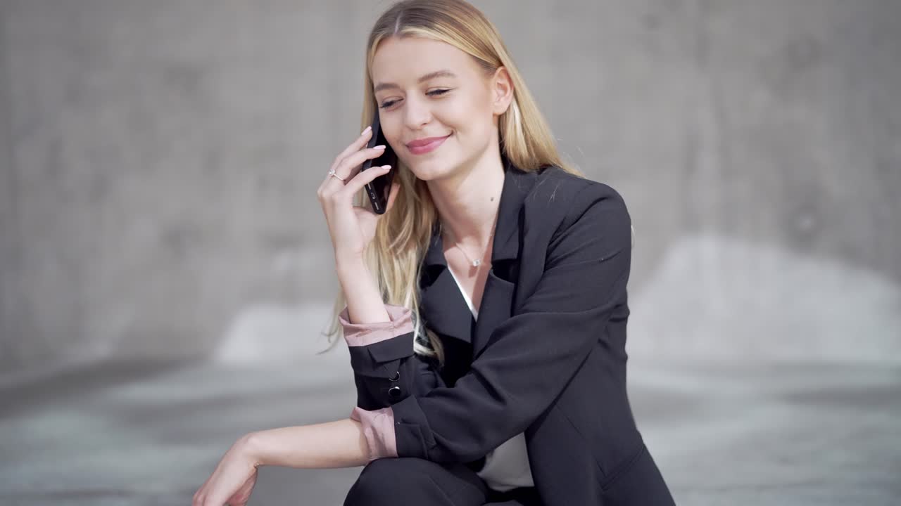 Businesswoman on Phone Call