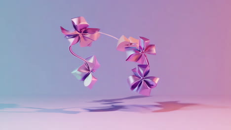 floating pastel gift bows