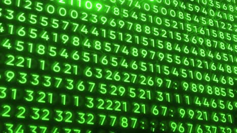 fondo de matriz digital verde