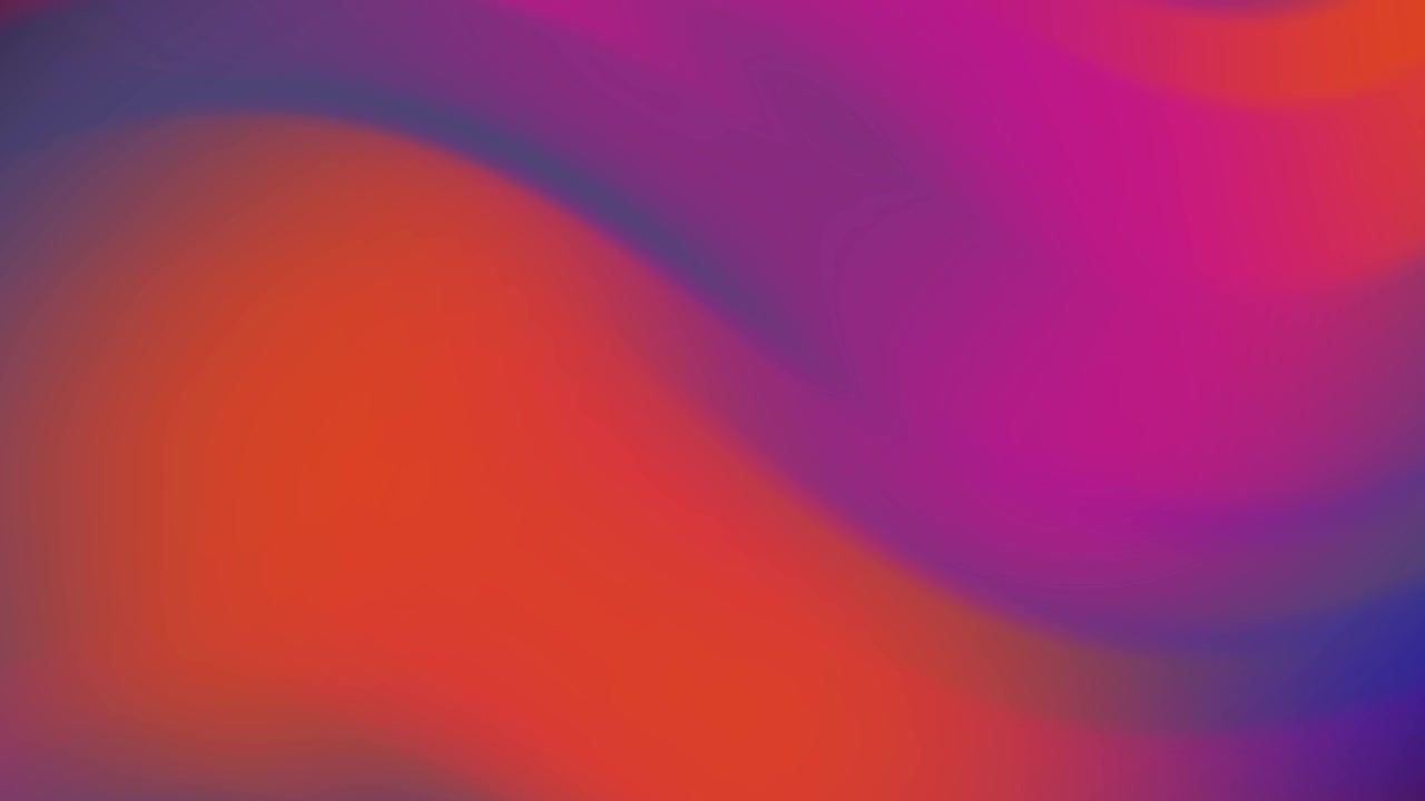 Abstract Gradient Background with Smooth Flowing Orange, Purple, and Blue Colors