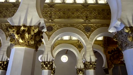 sinagoga de santa maría la blanca. toledo.