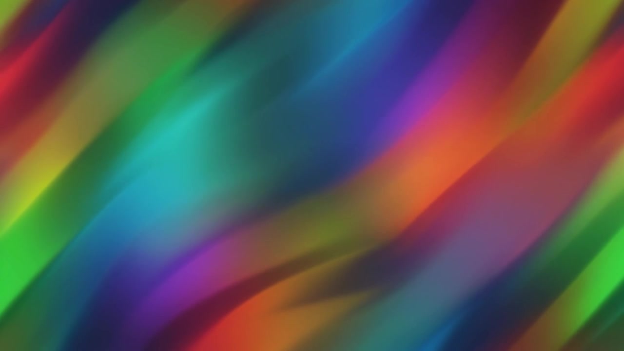 Sfondo astratto con onde fluide a gradiente arcobaleno