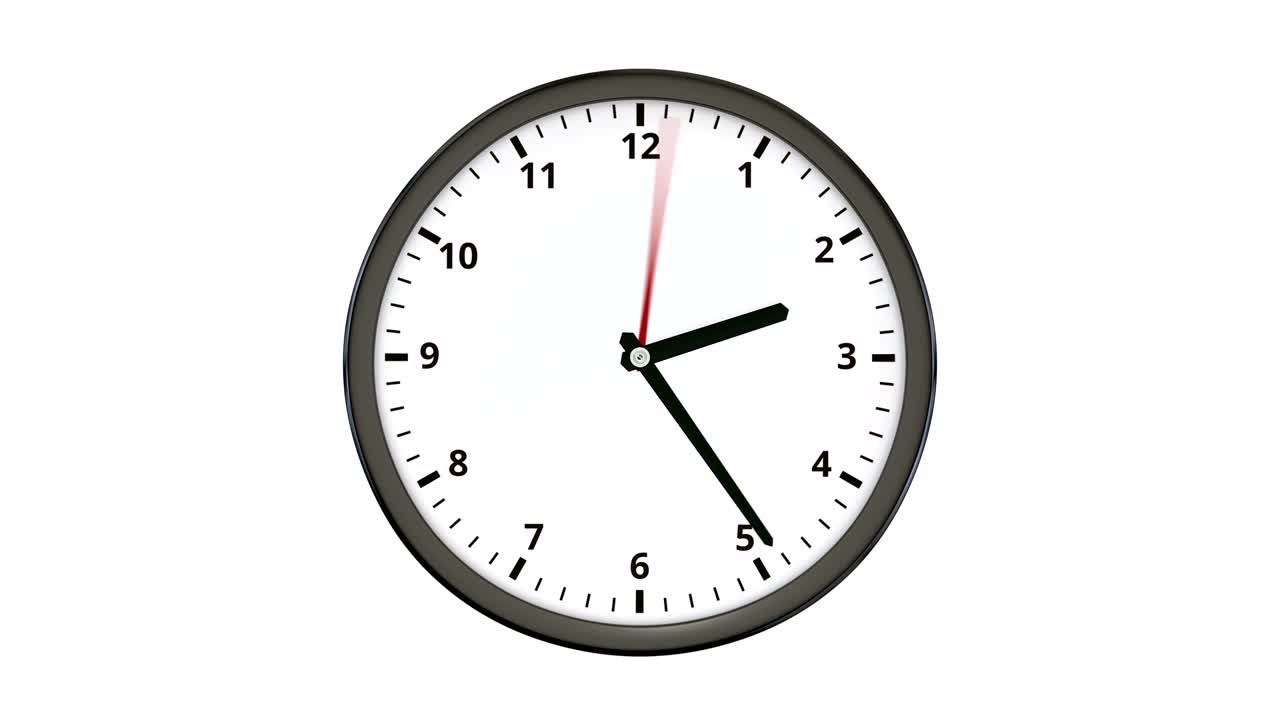 pasando el tiempo las veinticuatro horas.