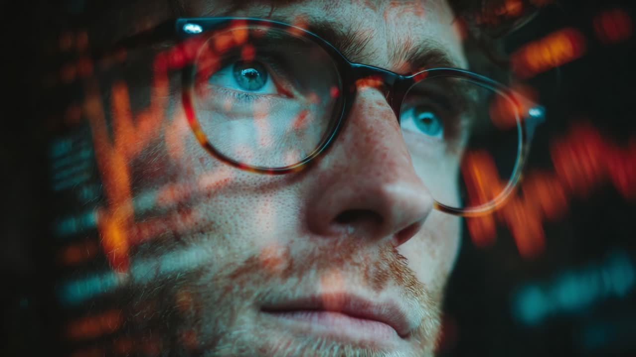 A Deep Focus on Data: An Introspective Glimpse into Analytics and Visualization Through a Person's Eyes Reflecting Information Displays