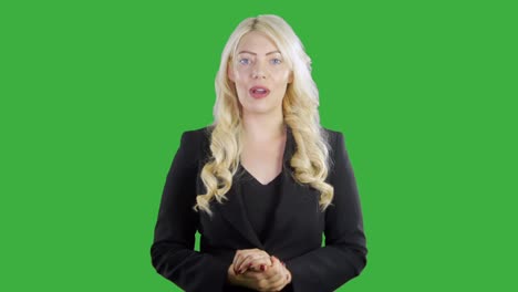 Blonde-spokesperson-virtual-assistant-speaking-to-camera